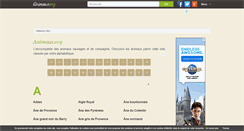Desktop Screenshot of animaux.org