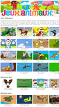 Mobile Screenshot of jeux.animaux.fr